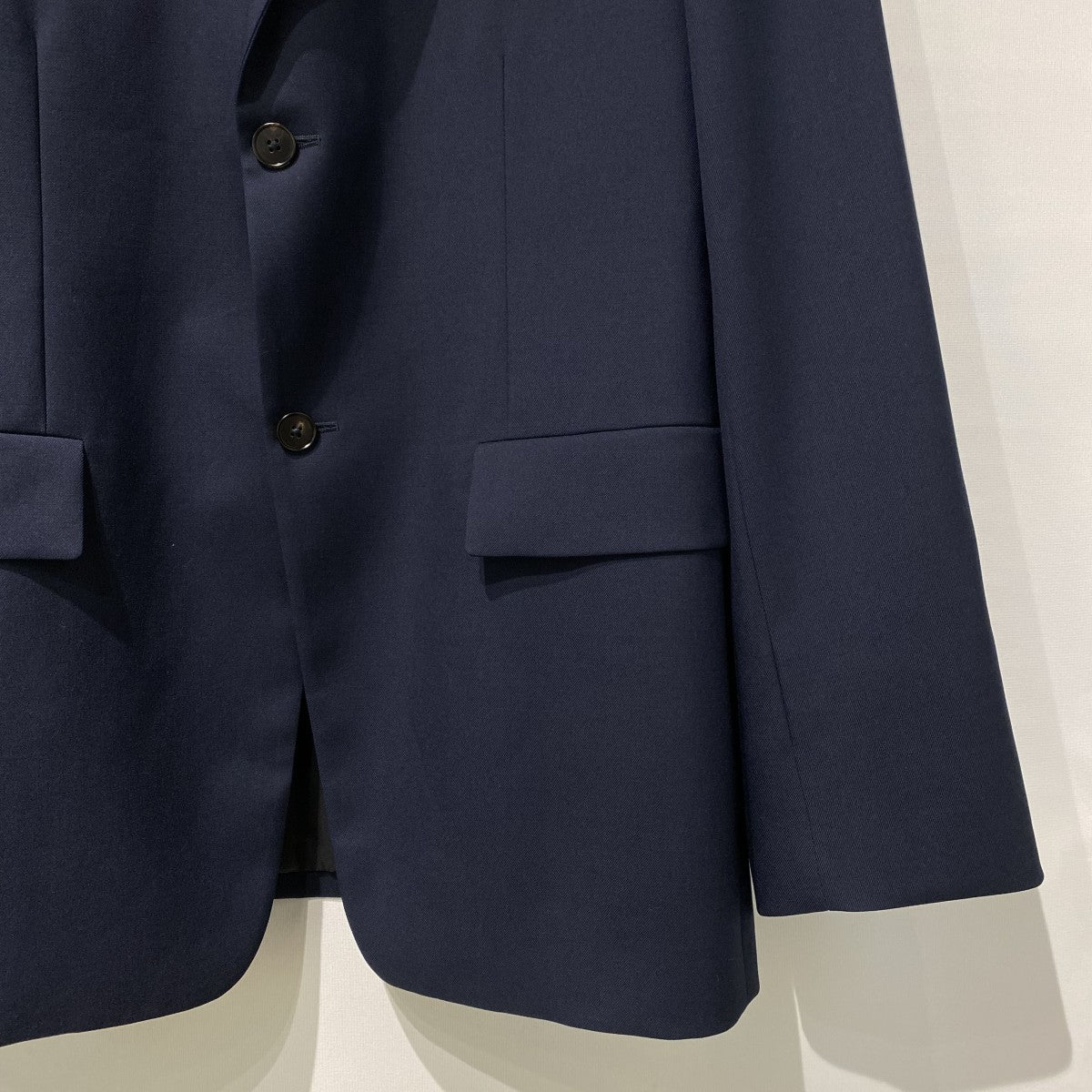 JIL SANDER 20AWTAILOR MADE High Twist Wool 2B Jacketテーラーメイドウール2Bジャケットスーツ 古着・中古-5枚目のアイテム画像
