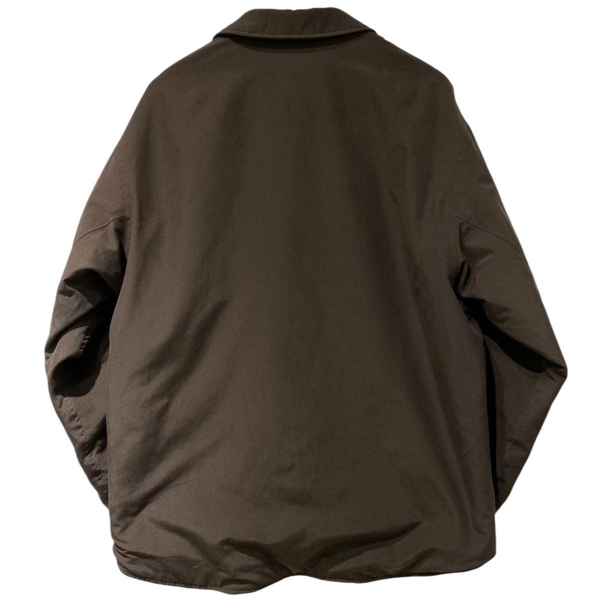 Cornier 25AWBrazil Silk Cotton Insulated Shirtシルクコットンオーバーサイズ中綿シャツジャケット 古着・中古-3枚目のアイテム画像