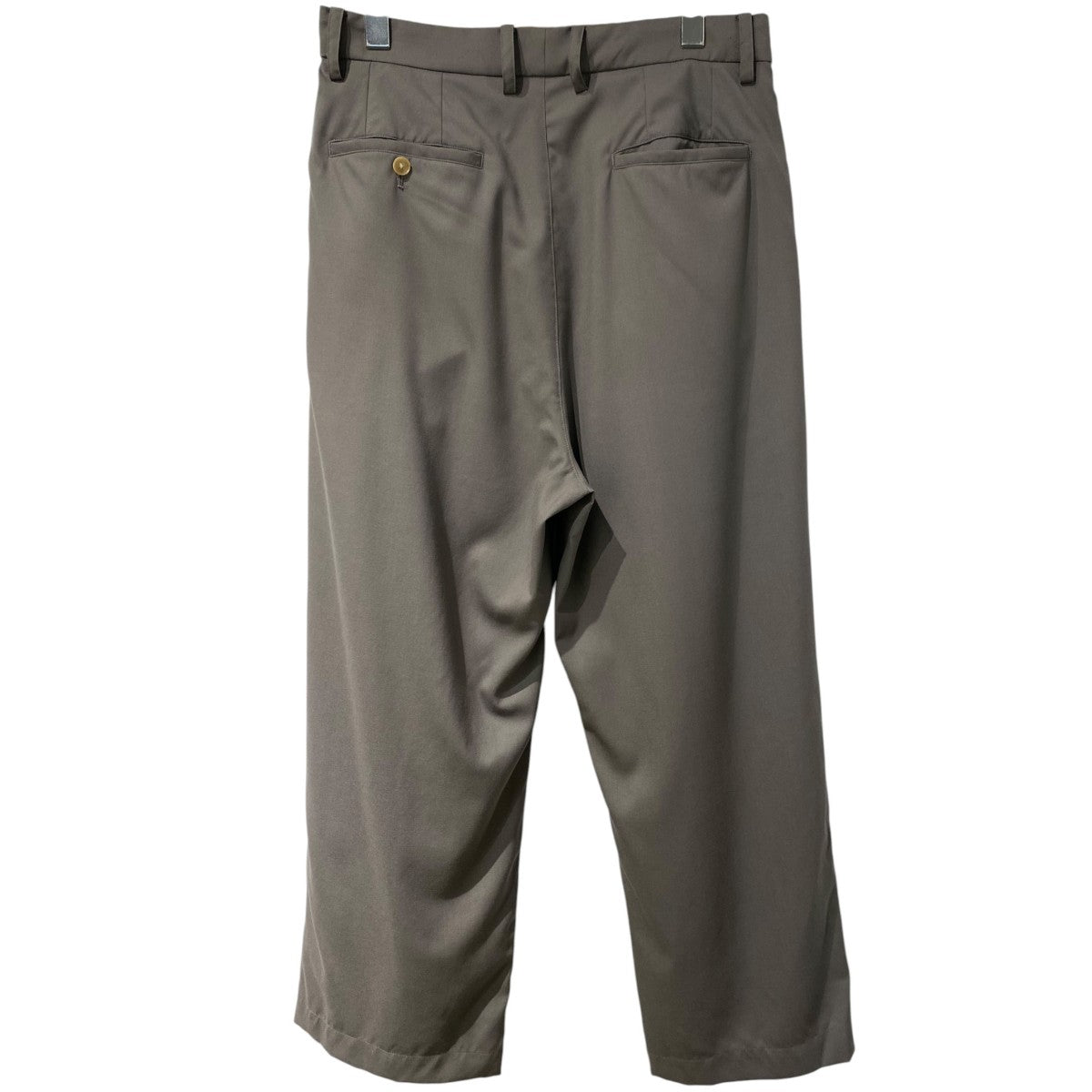 Wool Light Gabardine Wide Pantsウールギャバジンワイドパンツスラックス