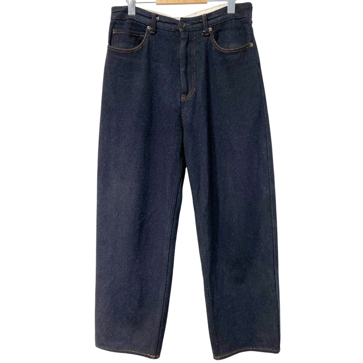 Cornier 23SSSILK NEP DENIM PANTSシルクネップデニムパンツ 古着・中古-1枚目のアイテム画像