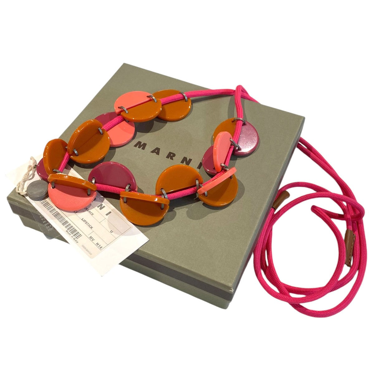 RESIN NECKLACEアクセサリーネックレス