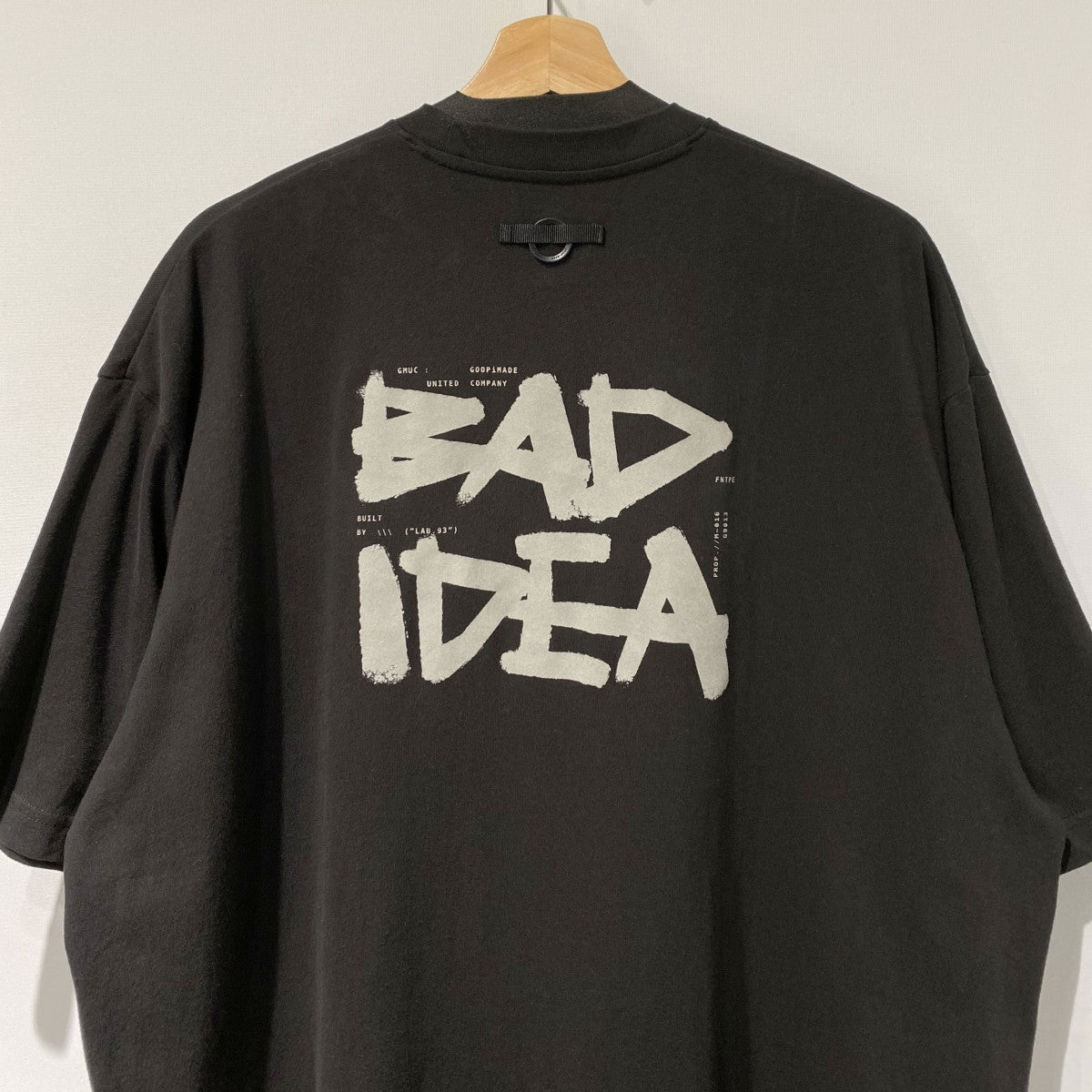 25SSVisual Project． Bad Idea T-Shirt TECH テックTシャツVED-01T
