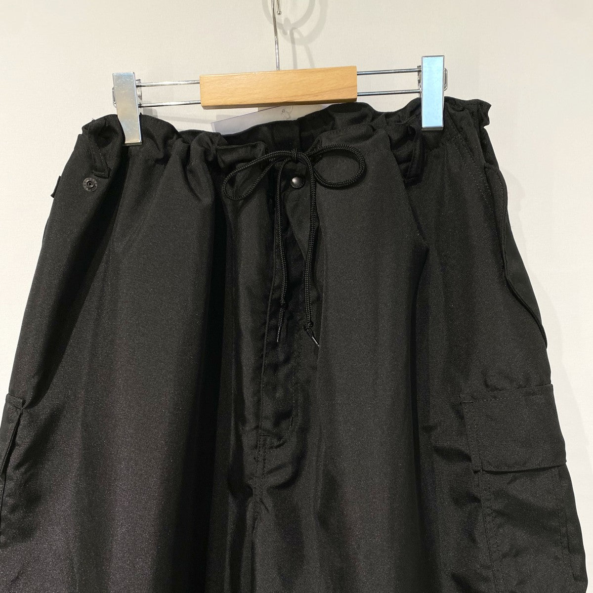 24SSエステルマットクロス カーゴラップパンツ 2WAY TECHテックWM-P006