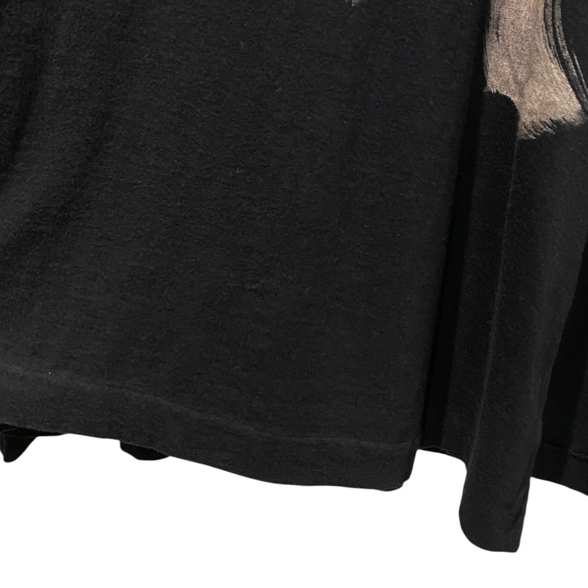 18AWシャンカール天竺ハット女VネックヘンリーOPプリントTシャツ ロングHV-T10-072