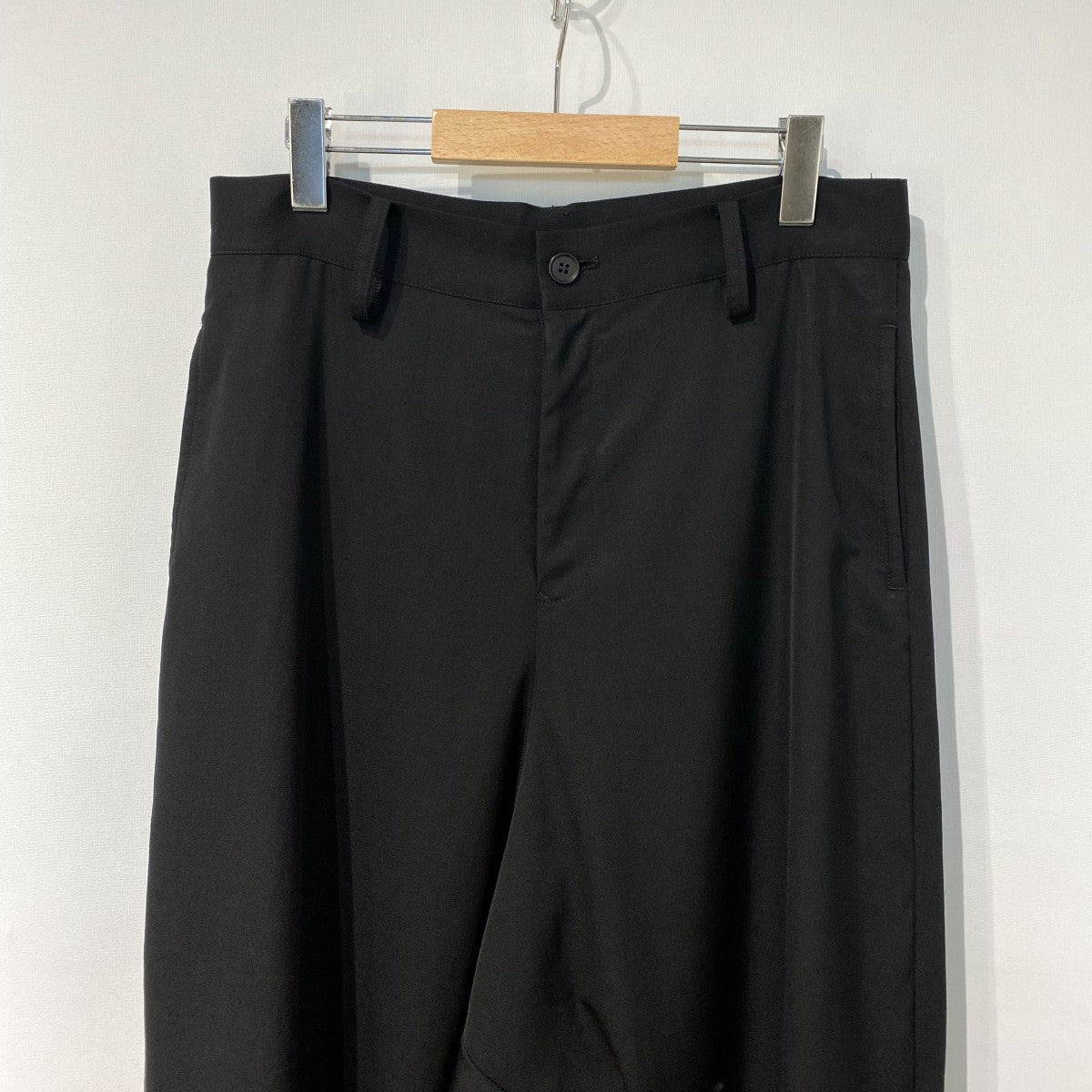 Standard W／Gabardine Sarrouel Pantsシーズンレス定番ウールギャバジンサルエルパンツ