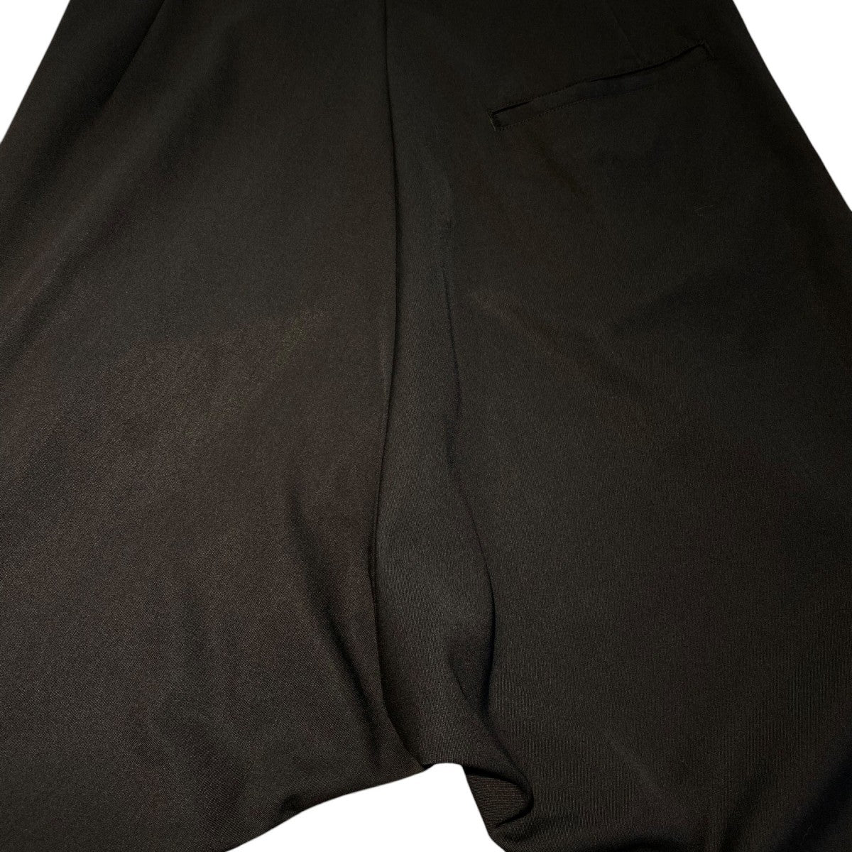 Standard W／Gabardine Sarrouel Pantsシーズンレス定番ウールギャバジンサルエルパンツ