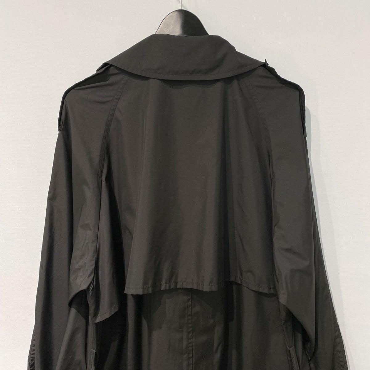 24SSNylon Trench Coatオーバーサイズナイロントレンチコート