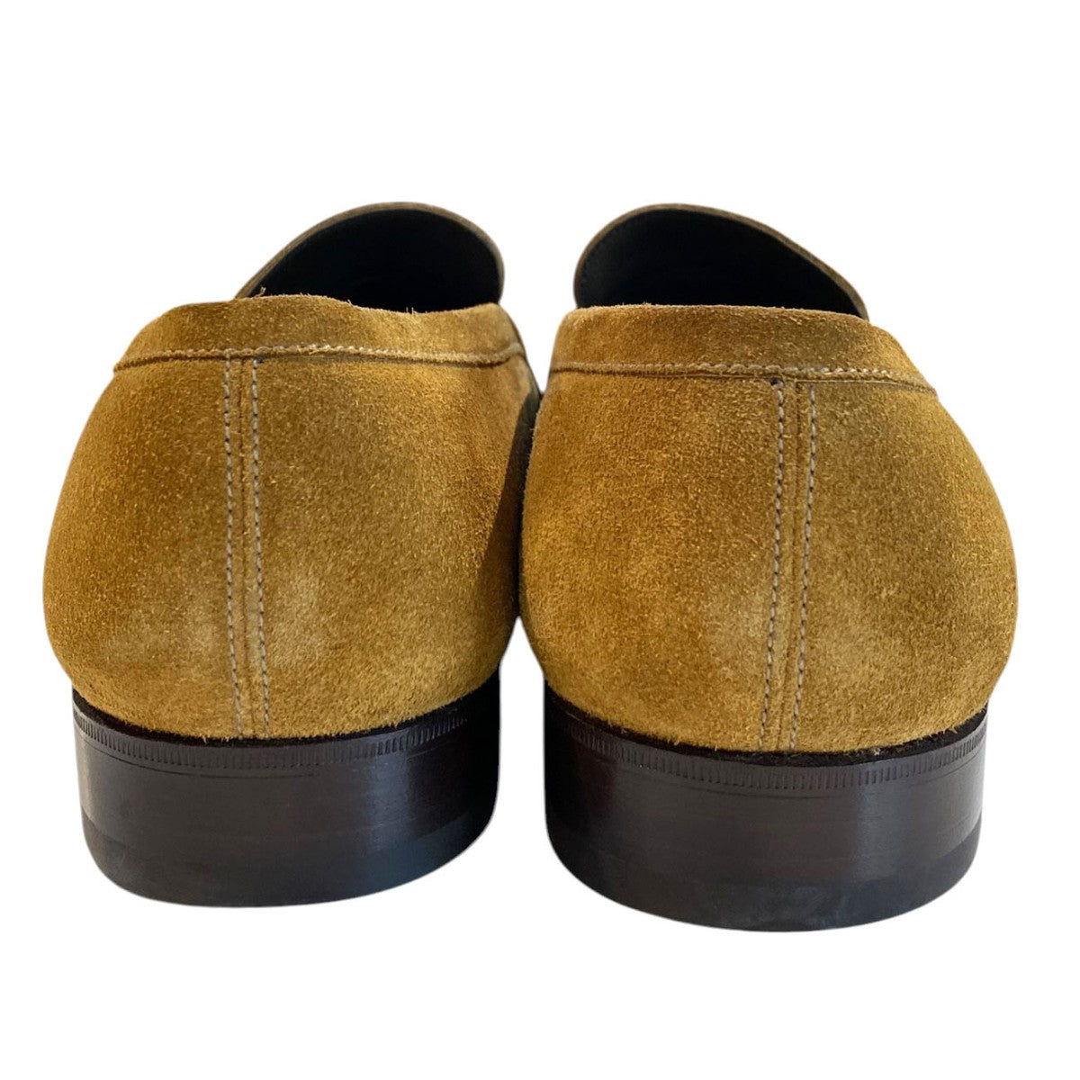J．M．WESTON 180 Signature Loaferスウェードスエードシグニチャーローファーレザーシューズ靴 古着・中古-5枚目のアイテム画像