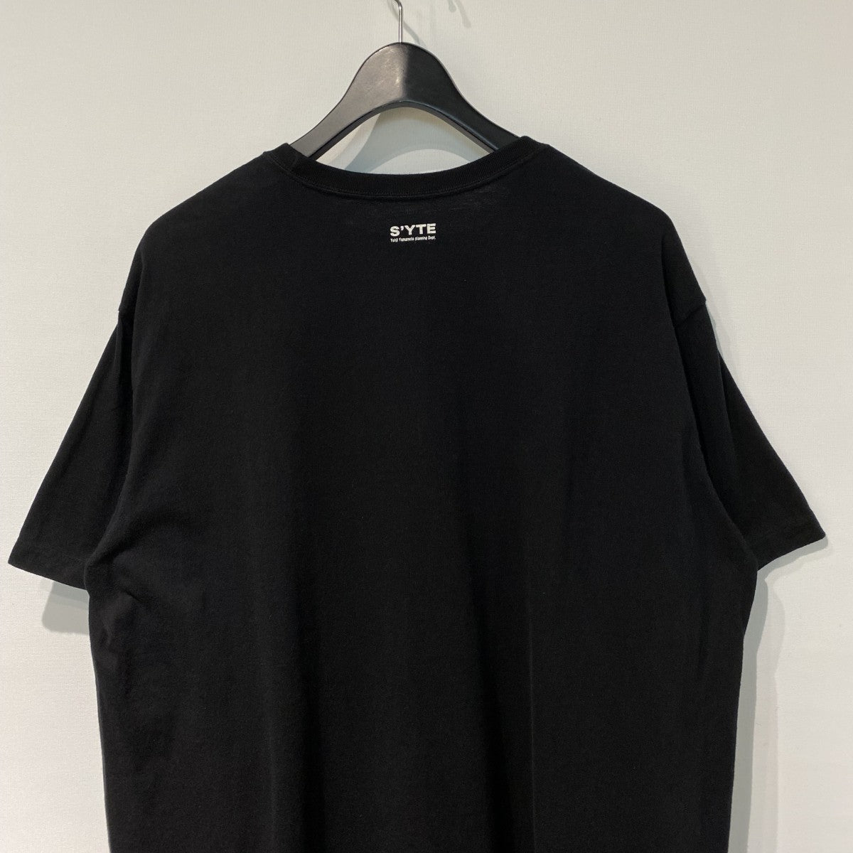 19SSBlack Is Modest Message T-ShirtロゴTシャツUH-T29-006