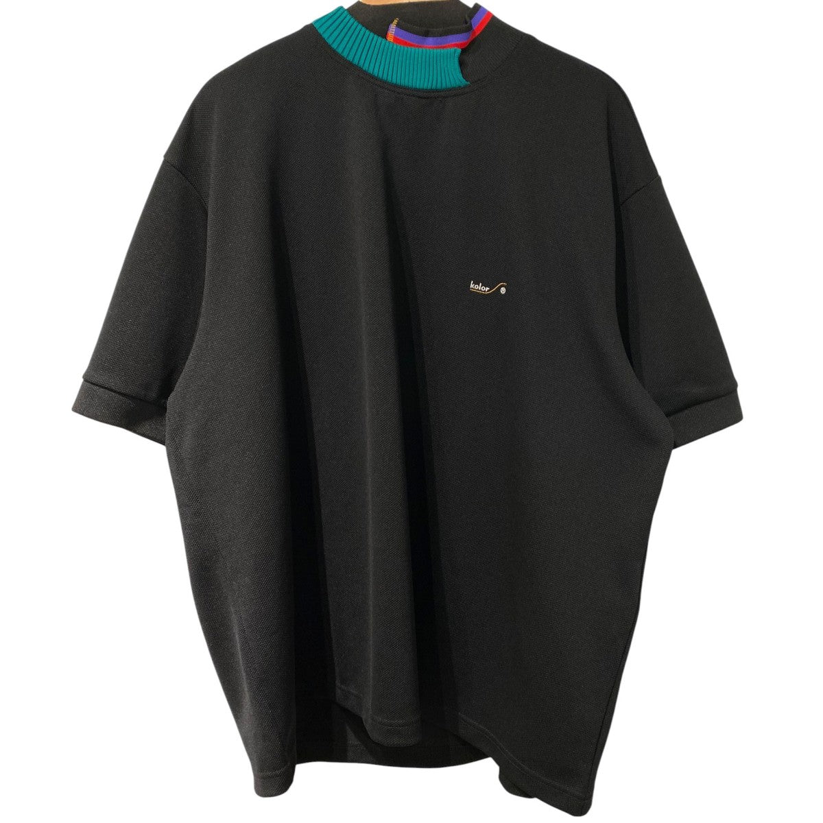 PE 鹿の子 CUTSEW オーバーサイズポロTシャツ22SCM-T04202