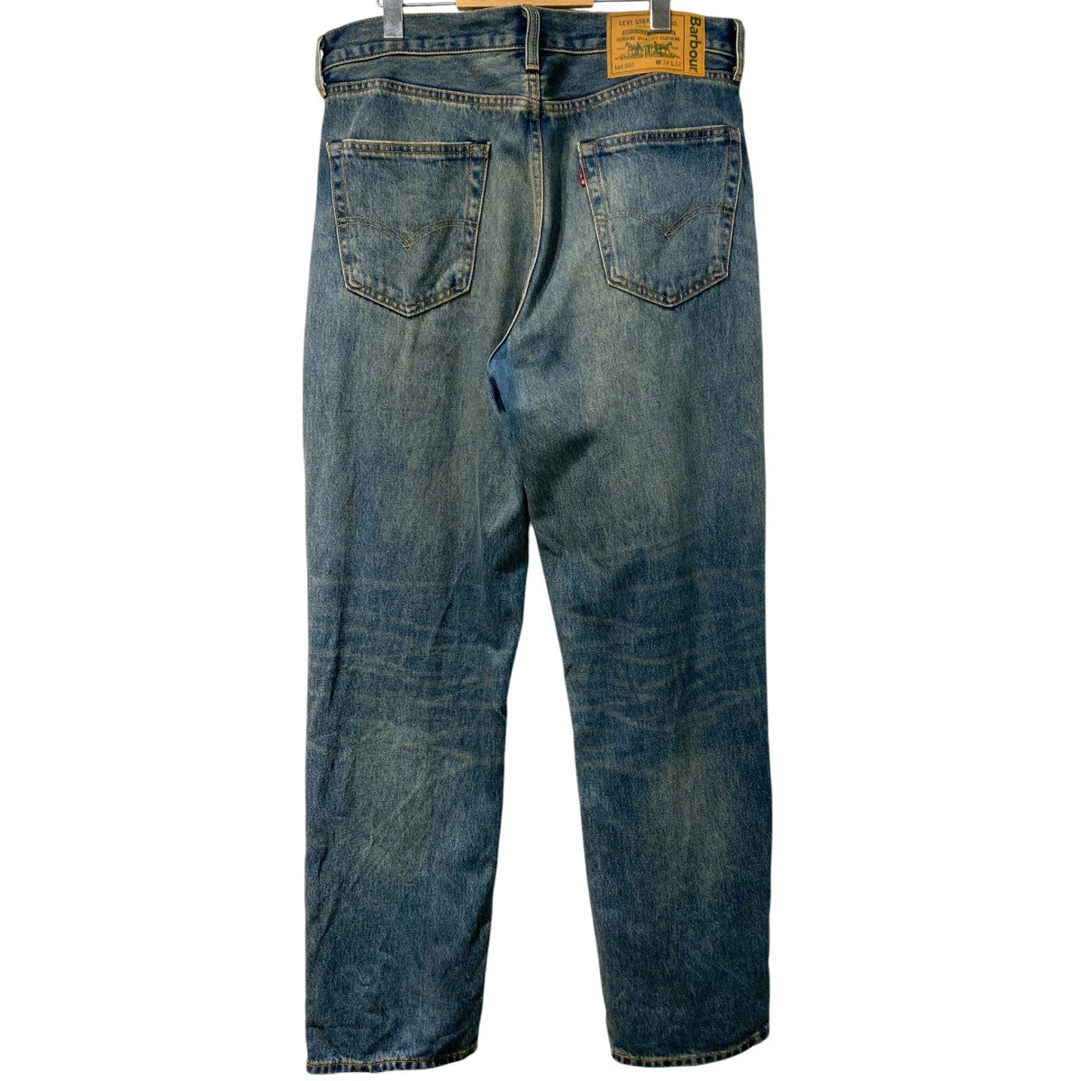 25AW568 LOOSE JEANS VINTAGE加工ルーズバギーデニムパンツ