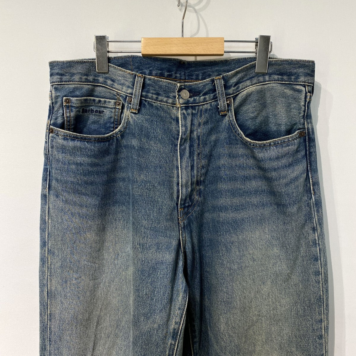 25AW568 LOOSE JEANS VINTAGE加工ルーズバギーデニムパンツ