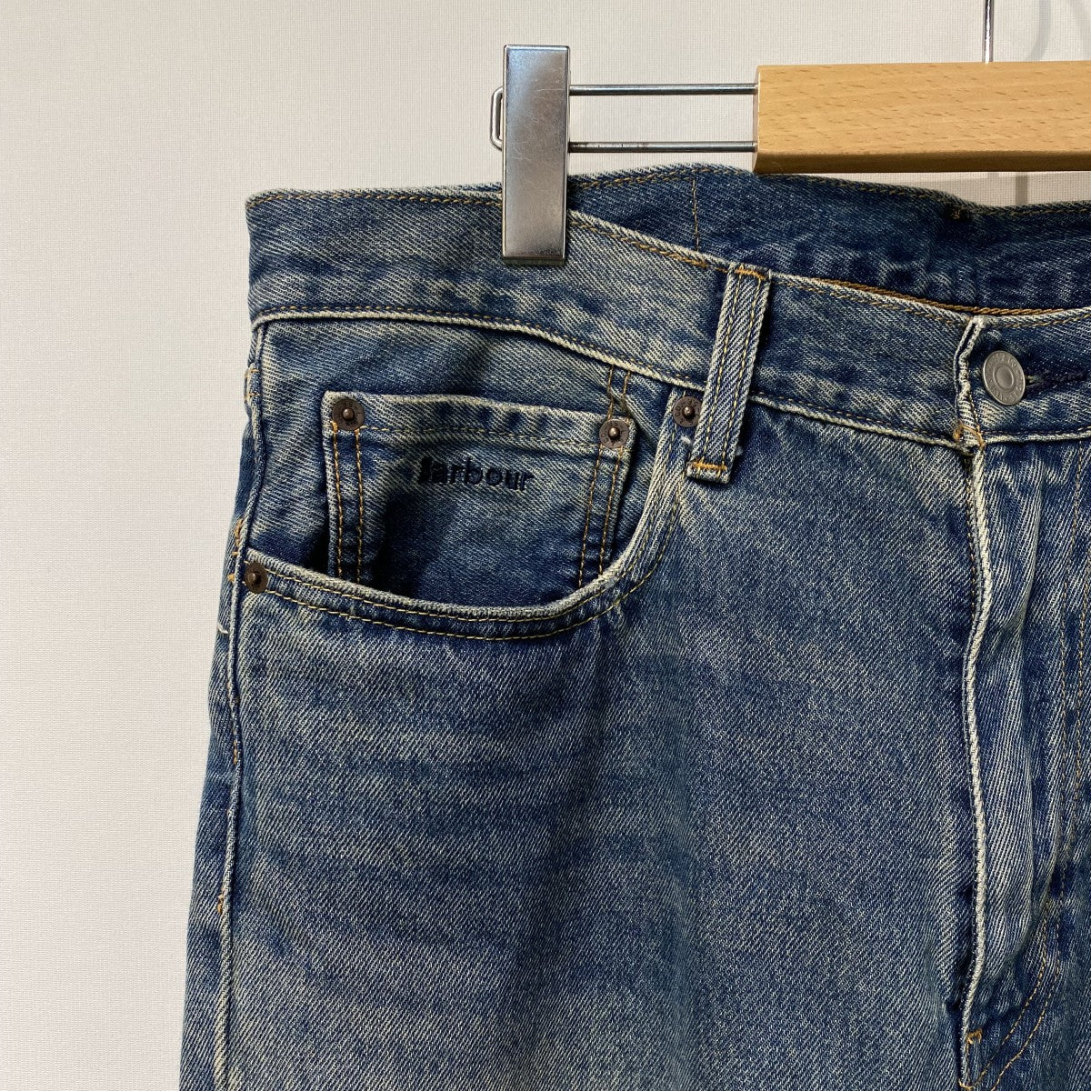 25AW568 LOOSE JEANS VINTAGE加工ルーズバギーデニムパンツ