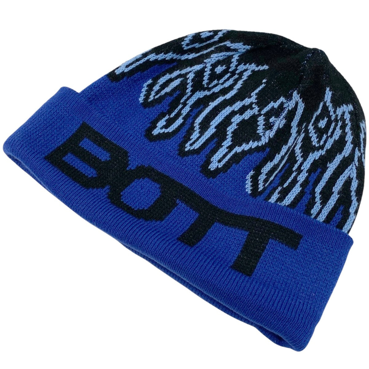 25AWFLAME BEANIE／BLUEアクリルビーニーニットキャップ