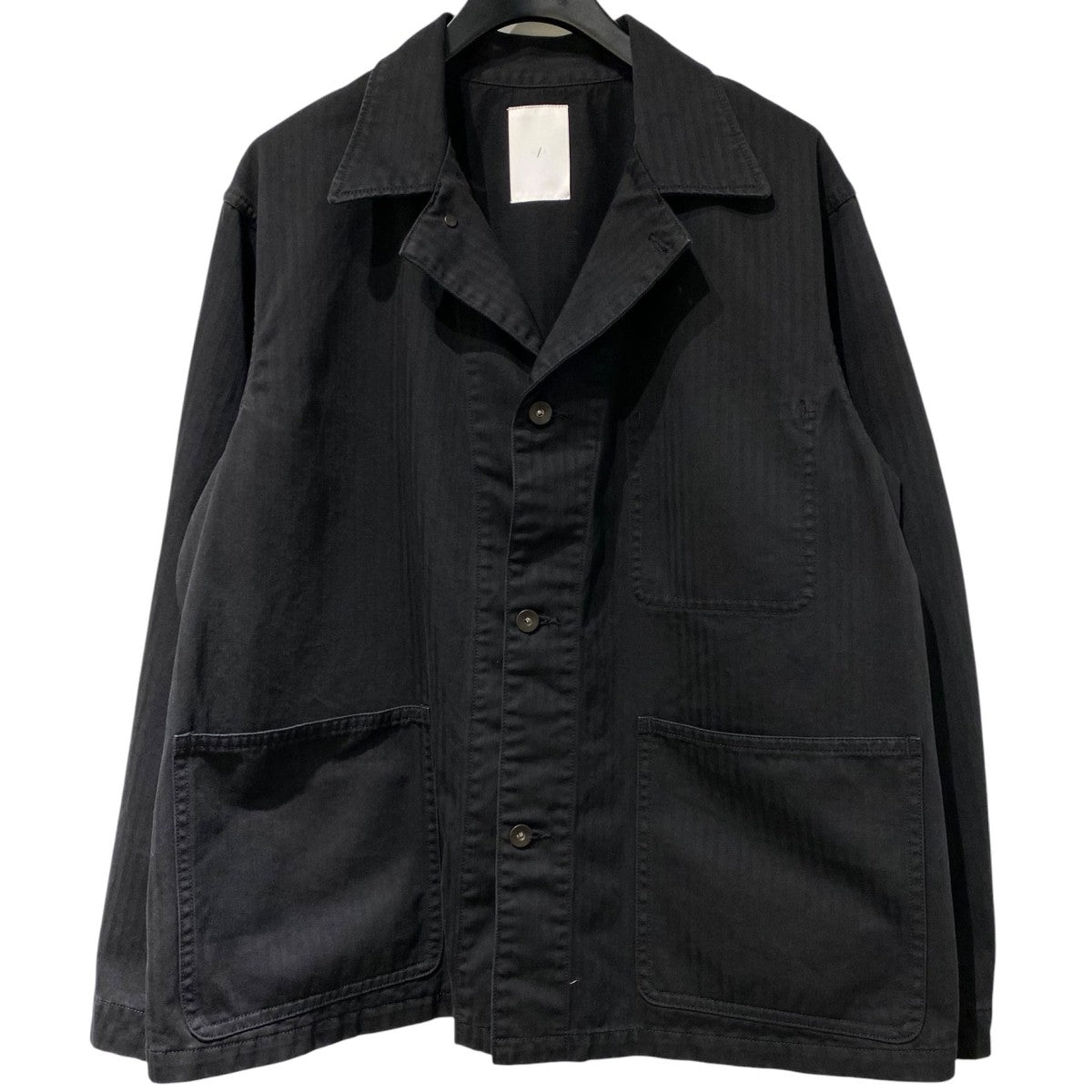 26SSGarment Dyed HBT Utility JKT MarcoガーメントダイVintageヴィンテージ加工ジャケット