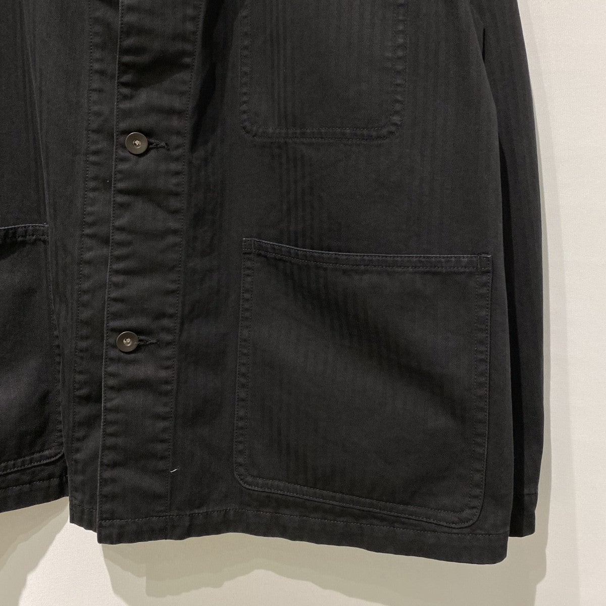 26SSGarment Dyed HBT Utility JKT MarcoガーメントダイVintageヴィンテージ加工ジャケット