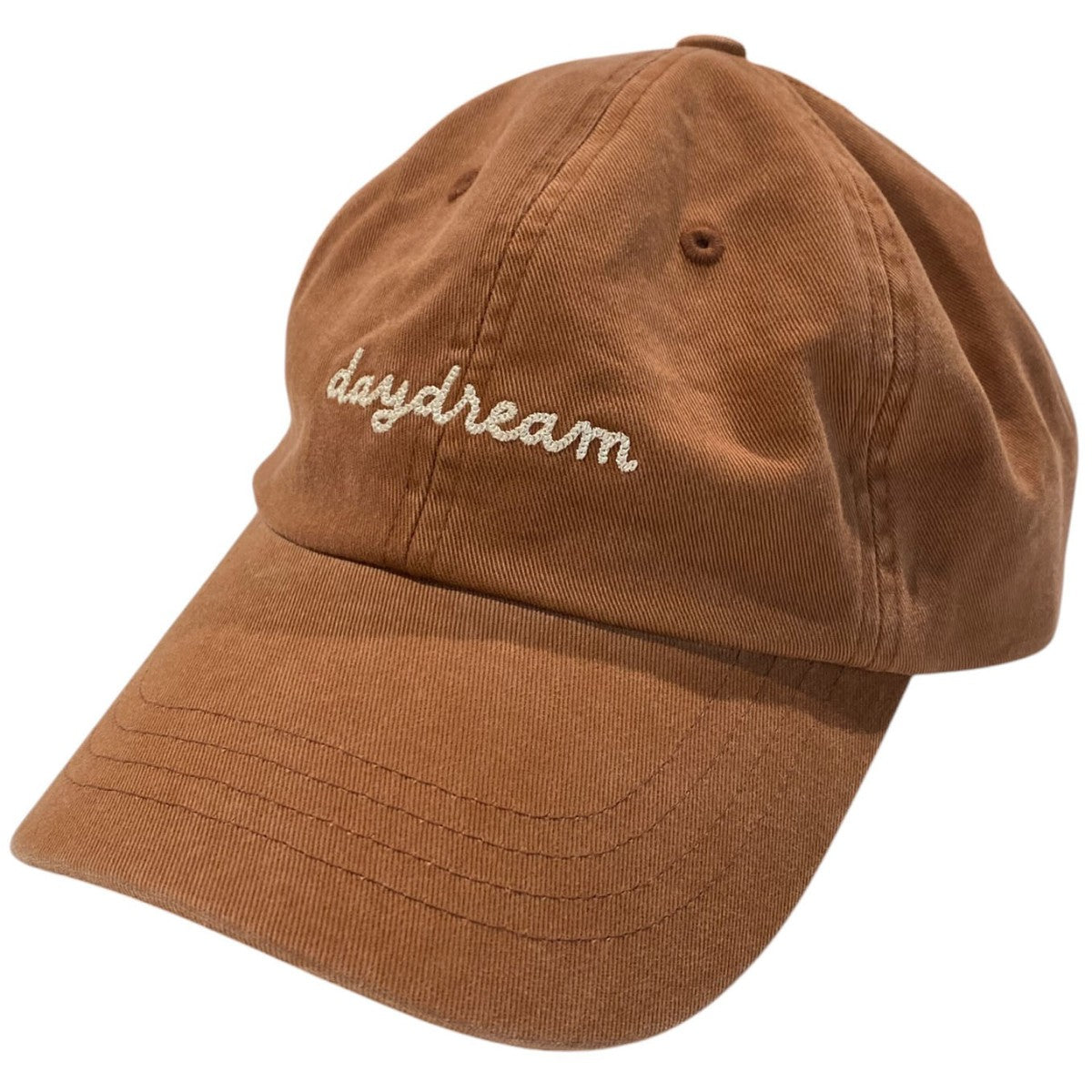 26SSScript Logo Baseball Cap Vintageヴィンテージ加工ベースボールキャップ帽子