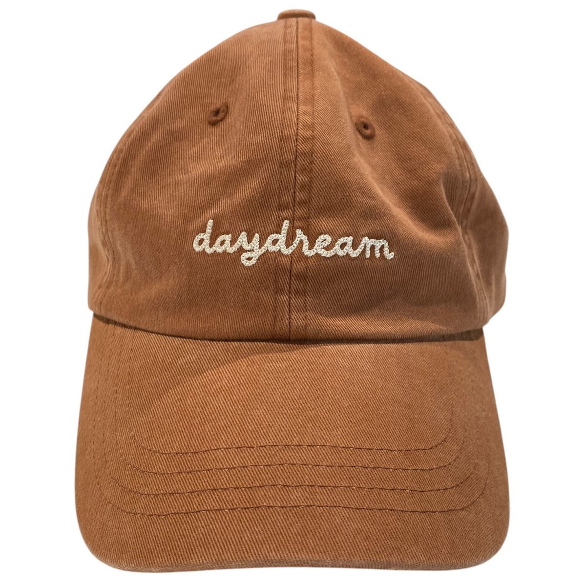 26SSScript Logo Baseball Cap Vintageヴィンテージ加工ベースボールキャップ帽子