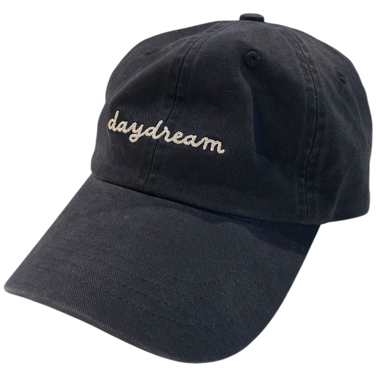 26SSScript Logo Baseball Cap Vintageヴィンテージ加工ベースボールキャップ帽子