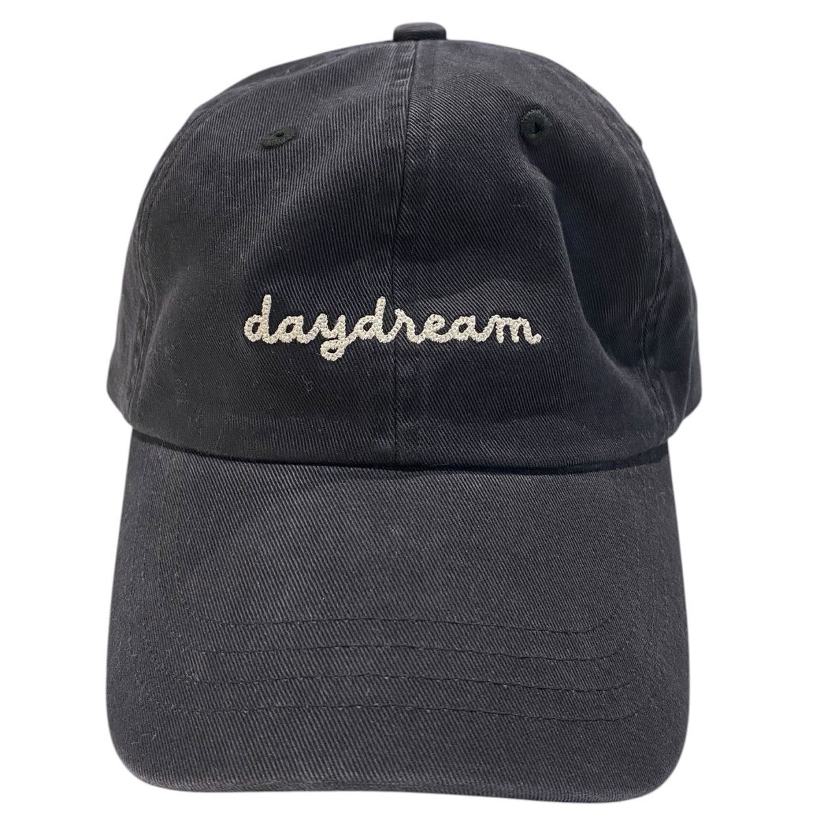 26SSScript Logo Baseball Cap Vintageヴィンテージ加工ベースボールキャップ帽子