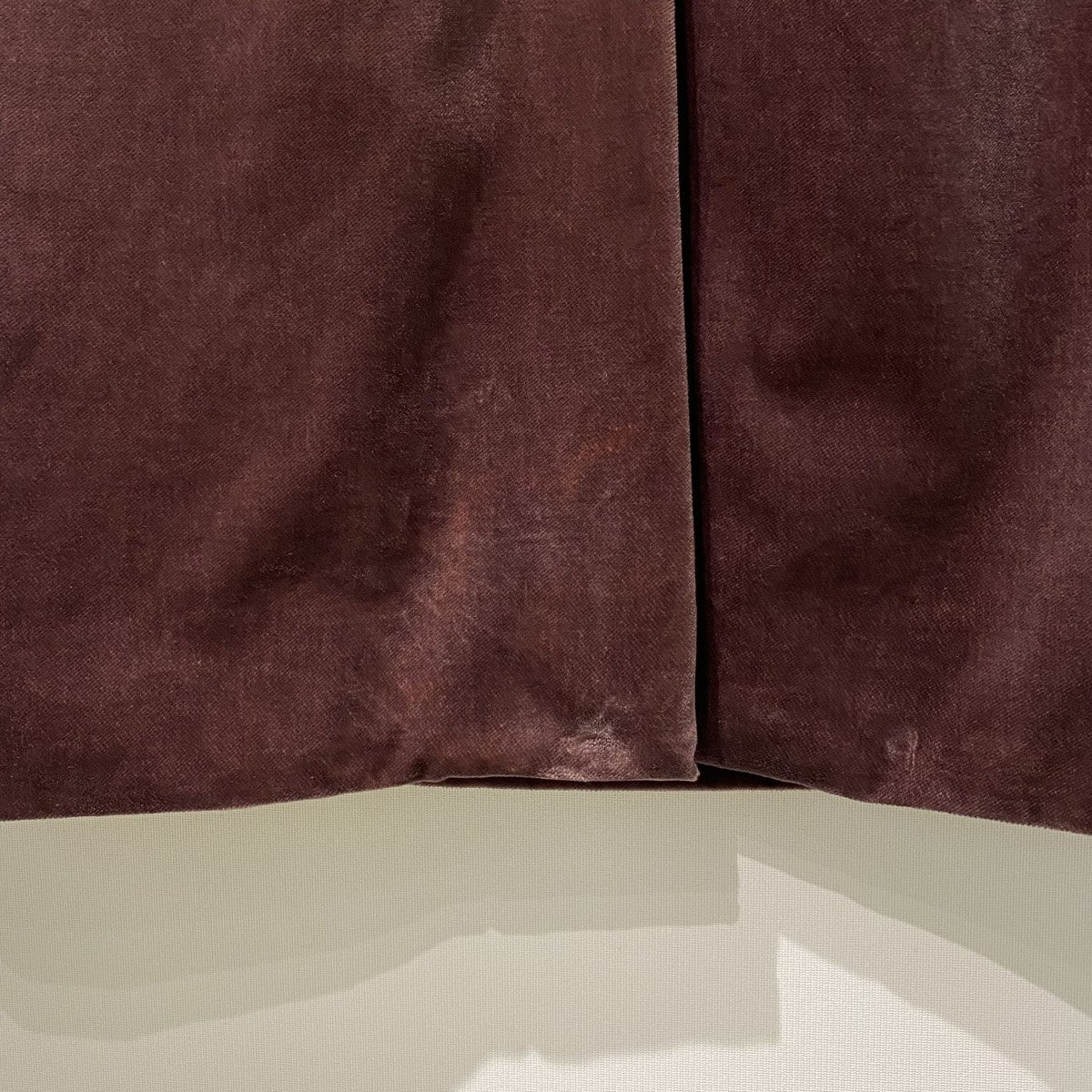 Draped Velvet Skirtドレープヴェルヴェットロングスカート