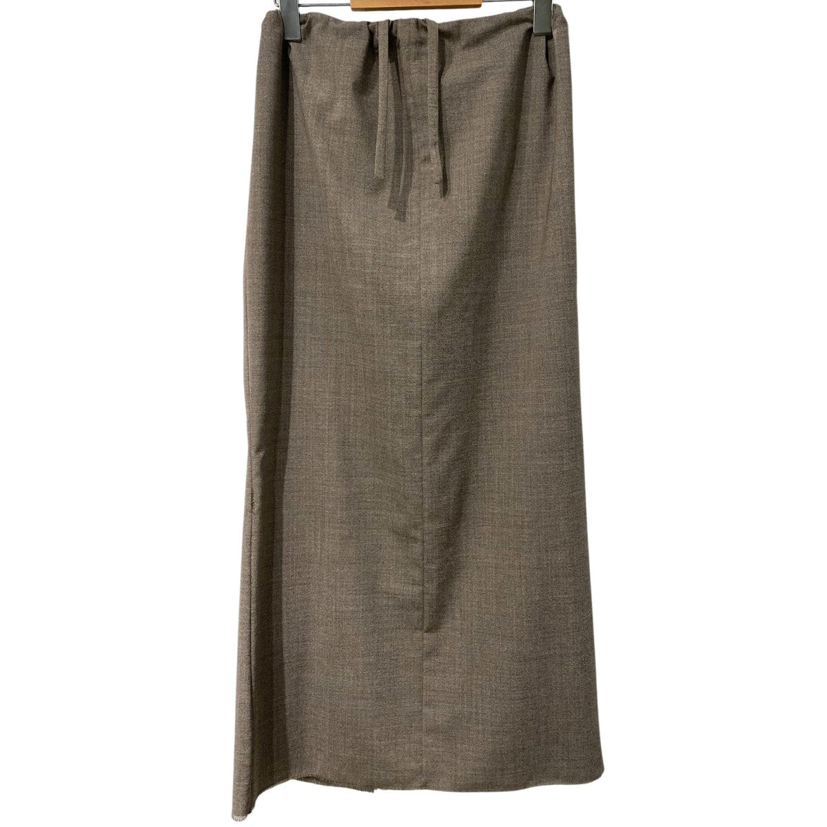GABRIELA COLL GARMENTS ロロピアーナウールロングスカート GABRIELA COLL GARMENTS×Loro Piana No．209 FINE WOOL SKIRTウール