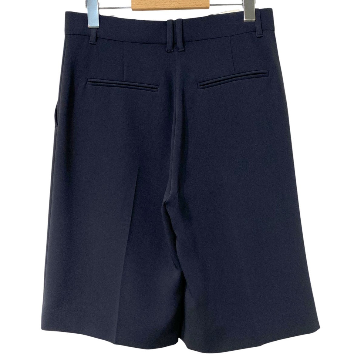 THE ROW(ザロウ) Trin Bermuda Shortsショーツハーフパンツ ネイビー
