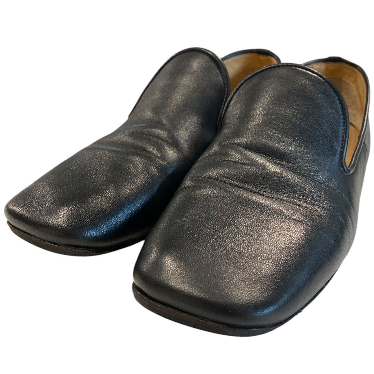 Soft Loafersソフトローファーレザーシューズ靴
