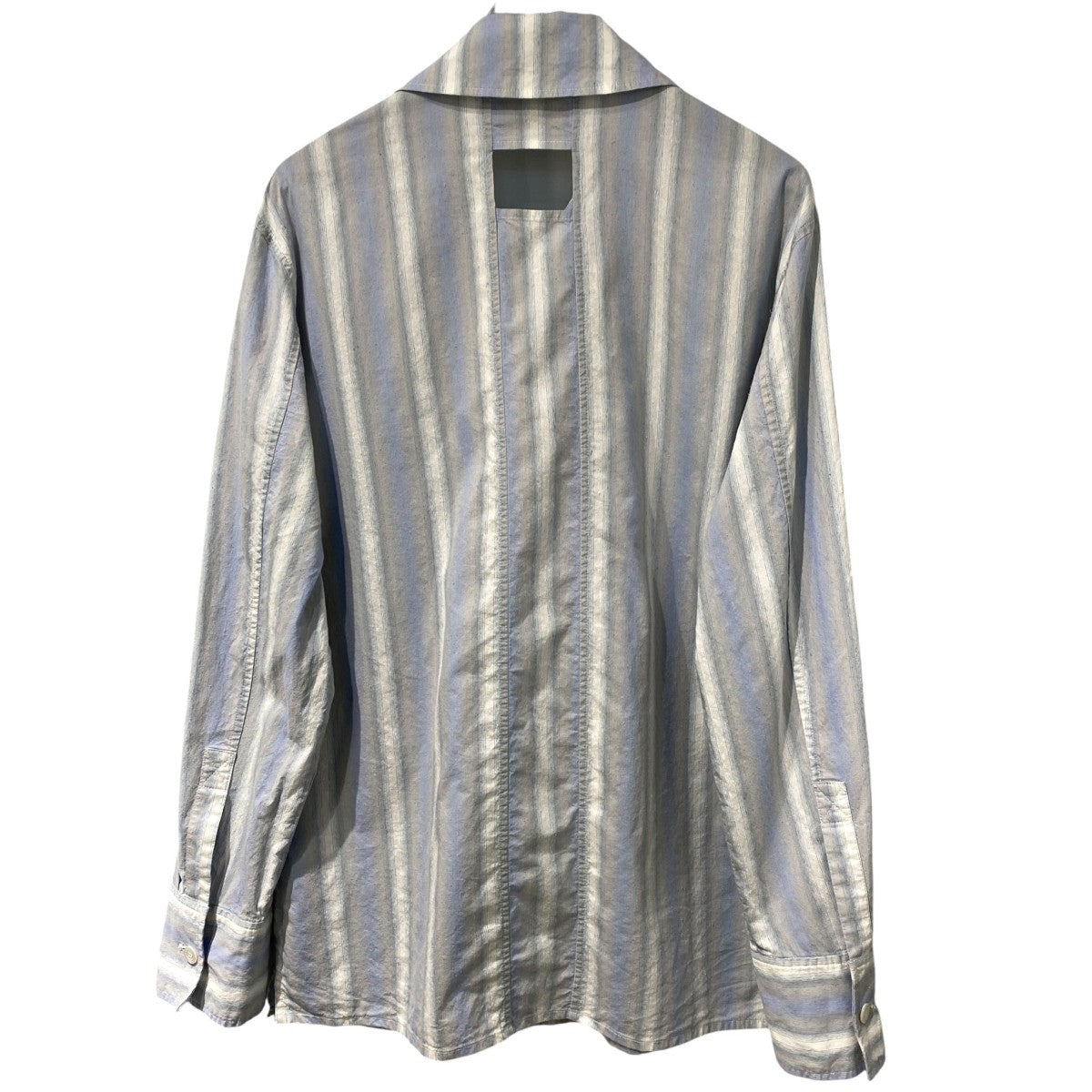 26SSPage Shirt LSシルクコットンページレイヤードシャツジャケット