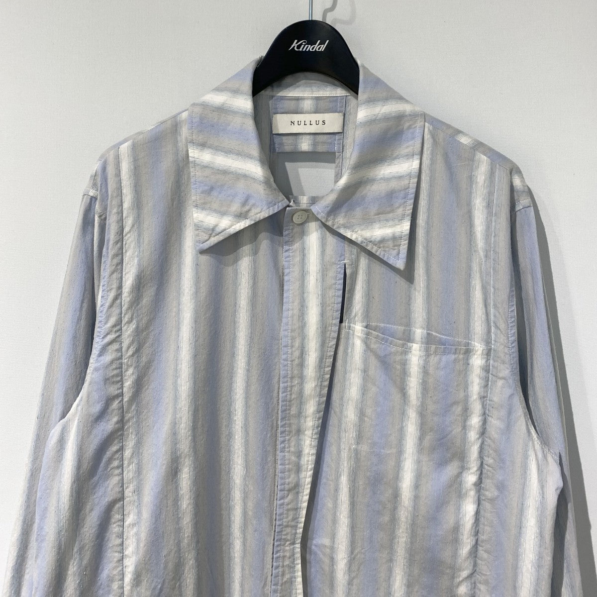 26SSPage Shirt LSシルクコットンページレイヤードシャツジャケット