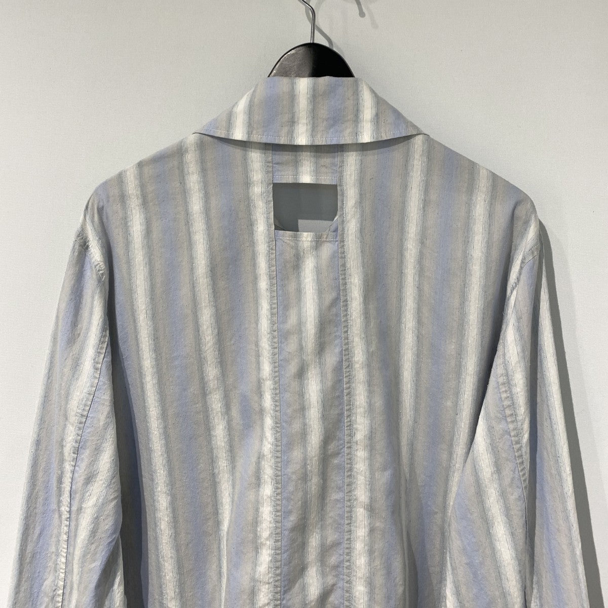 26SSPage Shirt LSシルクコットンページレイヤードシャツジャケット