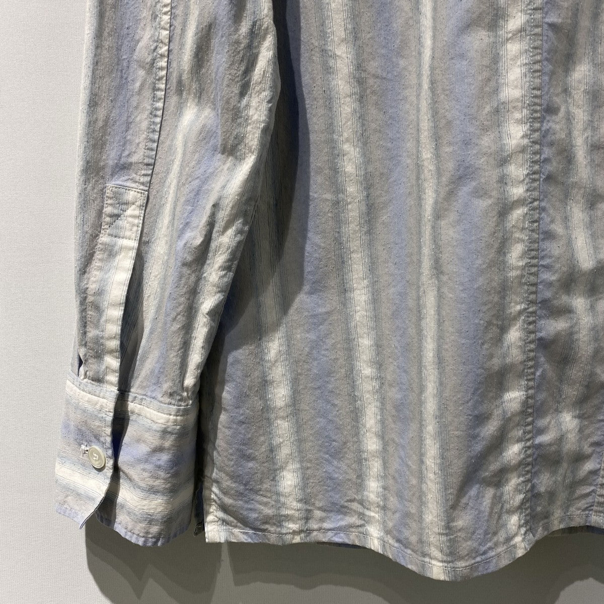 26SSPage Shirt LSシルクコットンページレイヤードシャツジャケット
