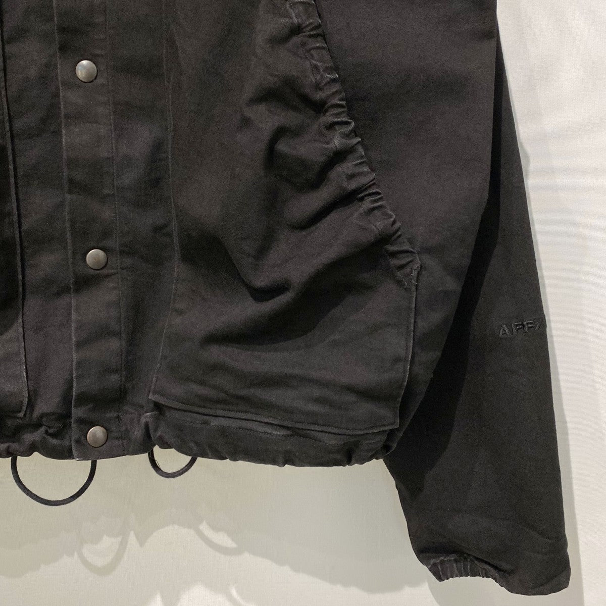 24AWParka Shell Denim Jacketストレッチデニムジャケット