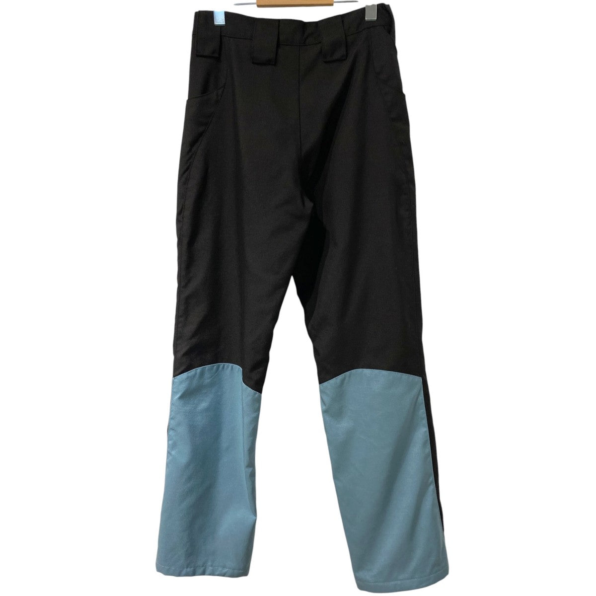 22AWPanel Pantsリップストップパネル切替ナイロンワイドパンツ