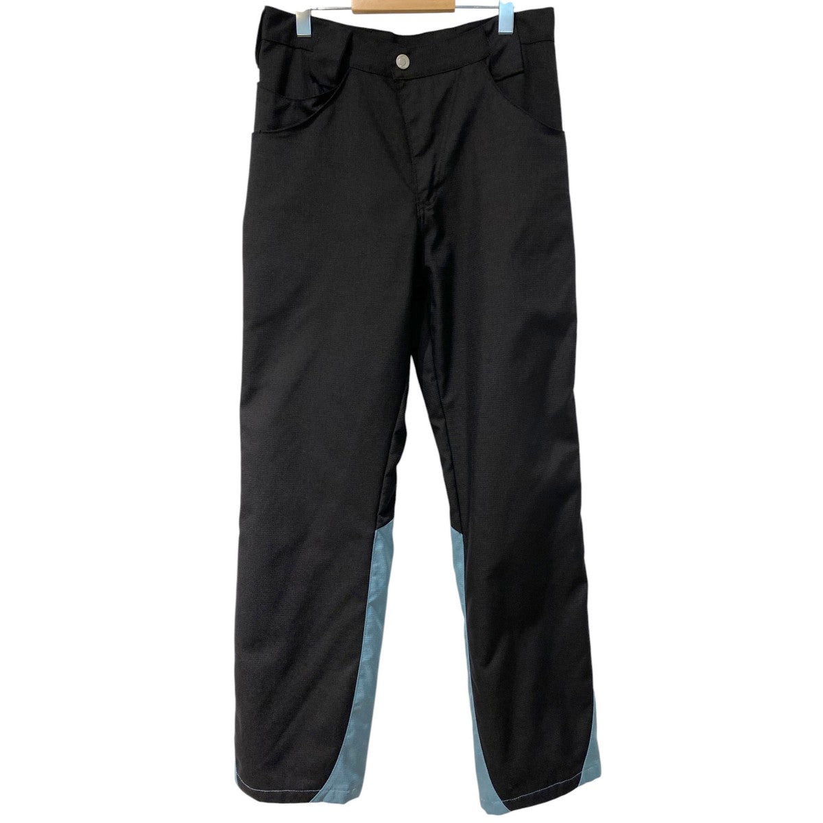 22AWPanel Pantsリップストップパネル切替ナイロンワイドパンツ