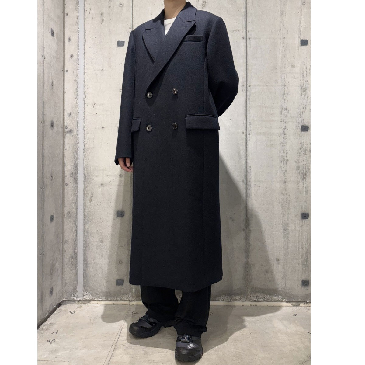 24AWWool Chester Coatウールチェスターロングコート