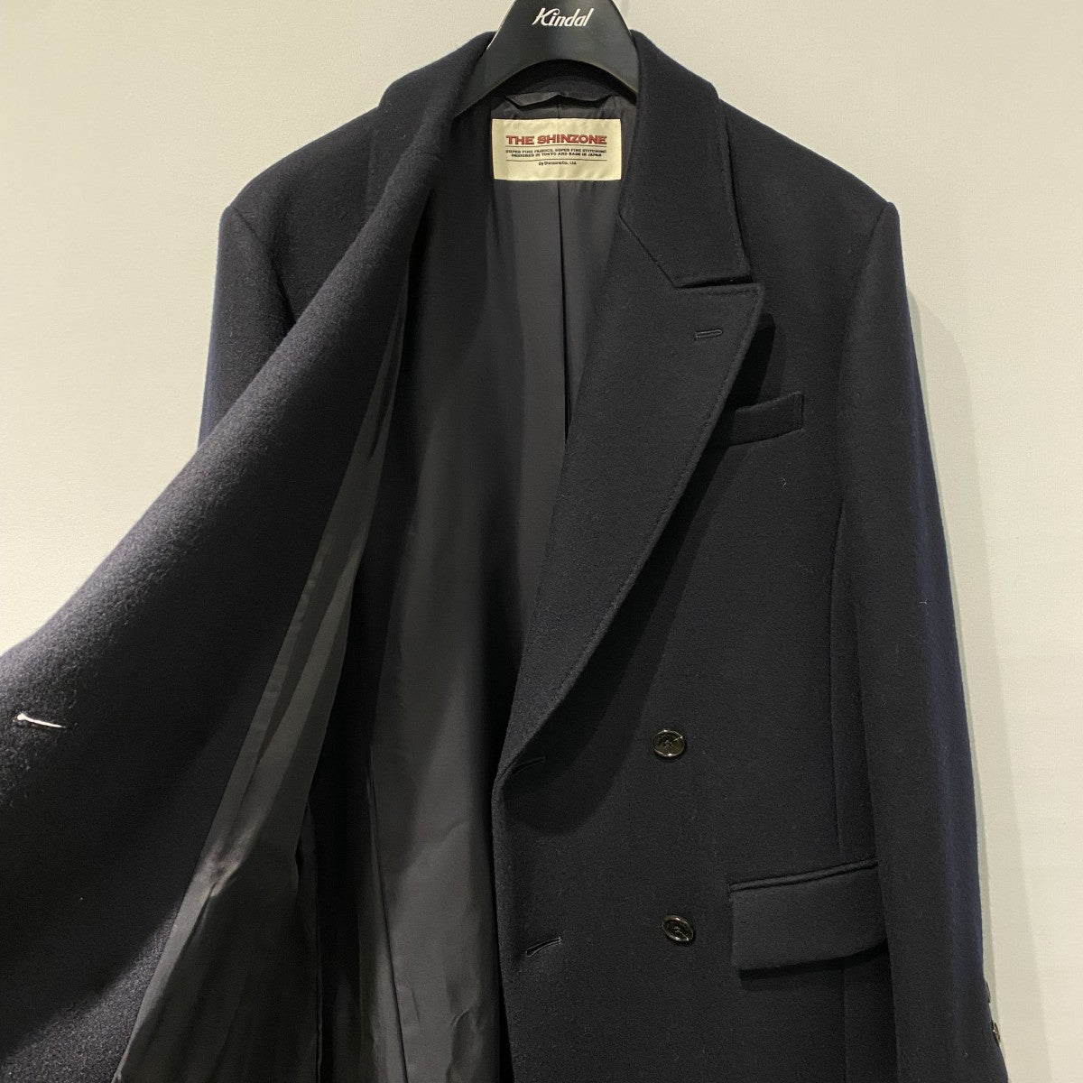 24AWWool Chester Coatウールチェスターロングコート