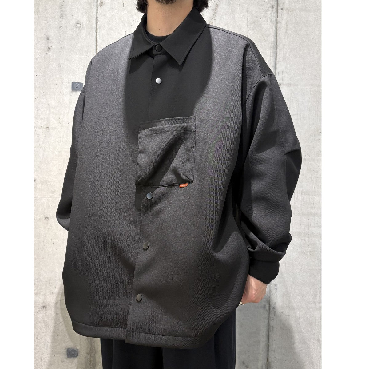 GOOPiMADE(グーピーメイド) GNV-13 Soft Box Wide Pocket Shirt