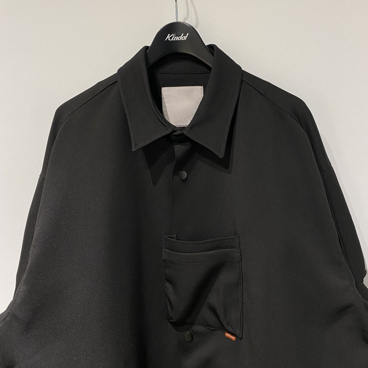 GNV-13 Soft Box Wide Pocket ShirtオーバーサイズTECHテックシャツジャケット
