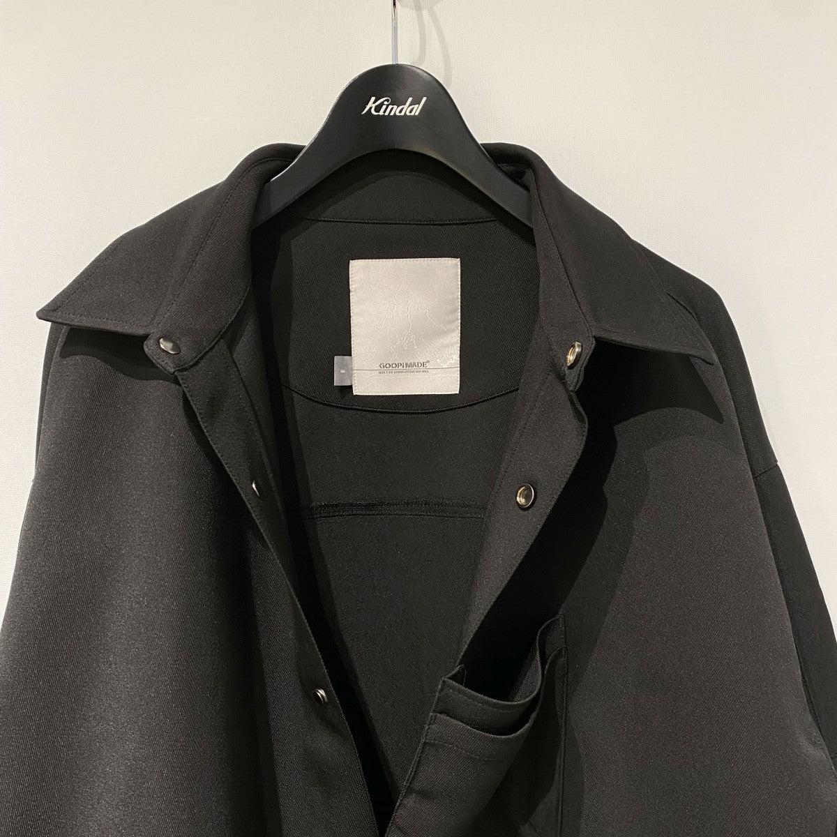 GNV-13 Soft Box Wide Pocket ShirtオーバーサイズTECHテックシャツジャケット