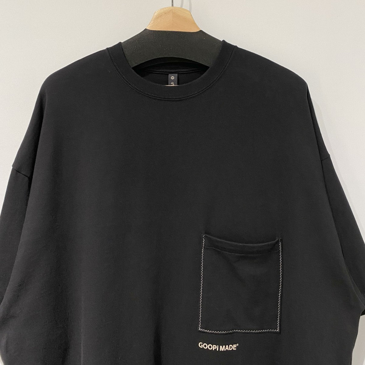 MGear-T3 Logo Pocket Tee TECHテックロゴポケットオーバーサイズTシャツ