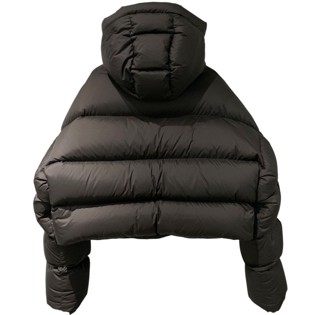 MML HOODED PUFFERショート丈ボリュームダウンジャケットES2399
