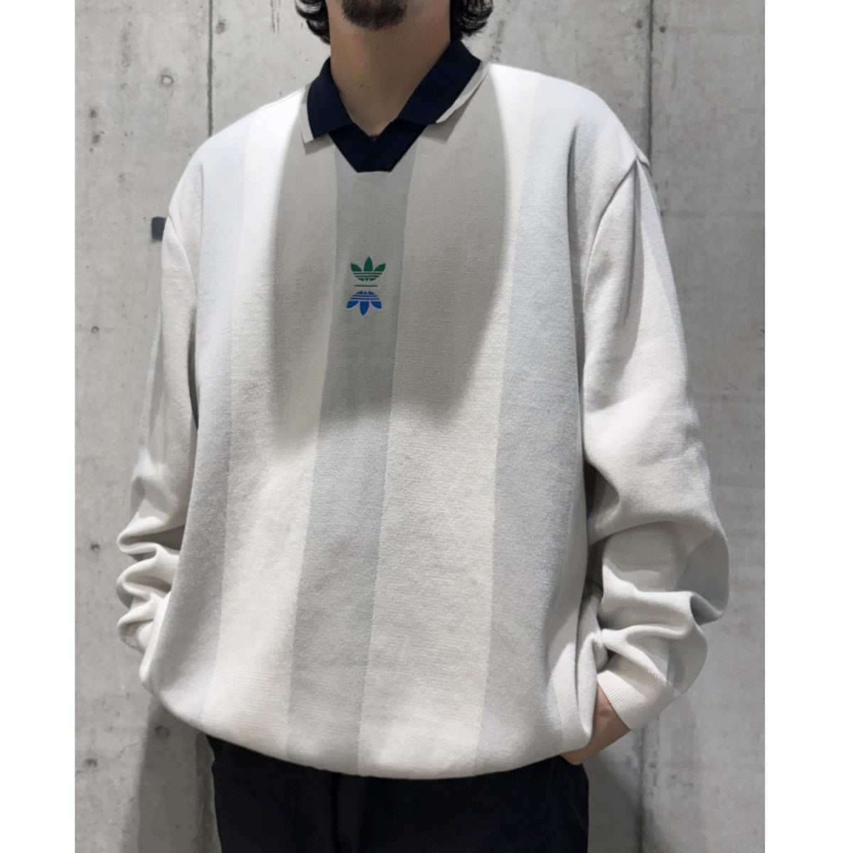 Rolling Links L／S Polo Shirtゴルフ長袖ニットポロIW6659