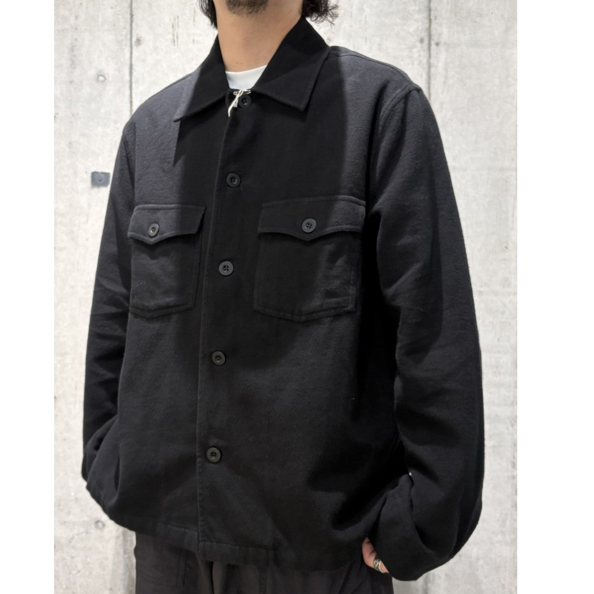 24AWEVENING COACH JACKET加工シャツコーチジャケットM4201EBBC