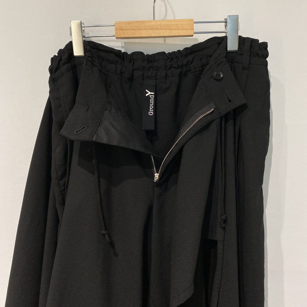 18SSTropical Wool Wrap Skirt Pants 3WAYトロピカルウールラップスカートワイドパンツGW-P18-120