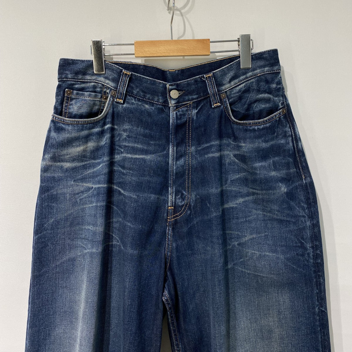 2023M FN BROADWAY SUPER BAGGY JEAN USED Vintageヴィンテージ加工バギーワイドデニムパンツ