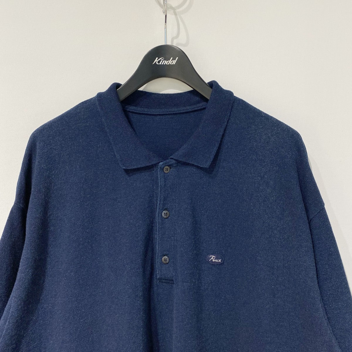 26SSH／W Indigo Polo Shirtインディゴ染め加工ポロシャツ