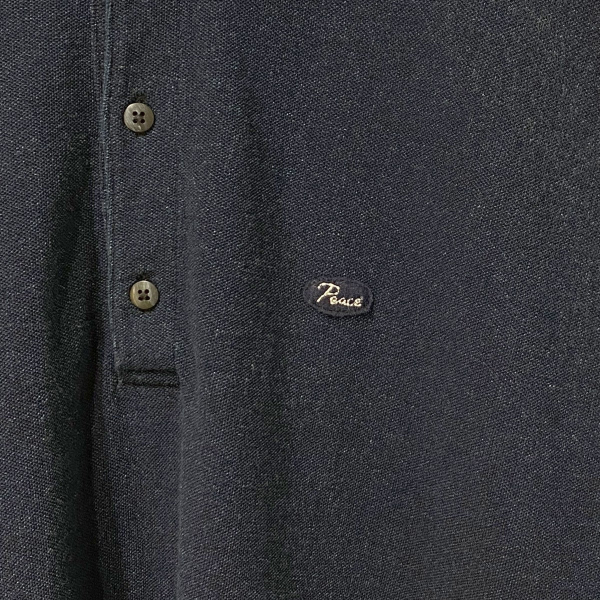 26SSH／W Indigo Polo Shirtインディゴ染め加工ポロシャツ