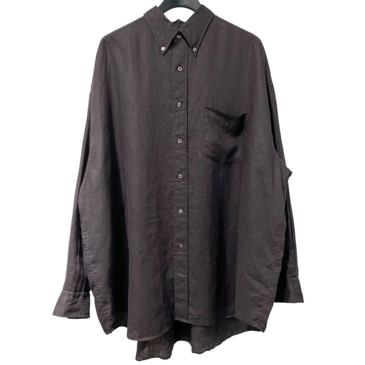 Graphpaper(グラフペーパー) 21SSLinen Oversized B．D Shirtリネン