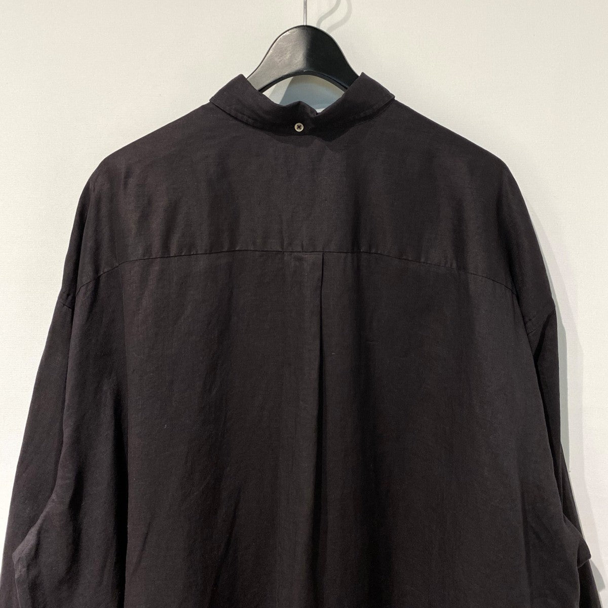 Graphpaper(グラフペーパー) 21SSLinen Oversized B．D Shirtリネン